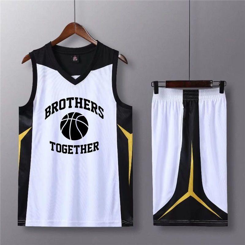 Set de Tricouri de Baschet cu Uscare Rapidă în Stil American pentru Bărbați - Vestă Sport de Vară