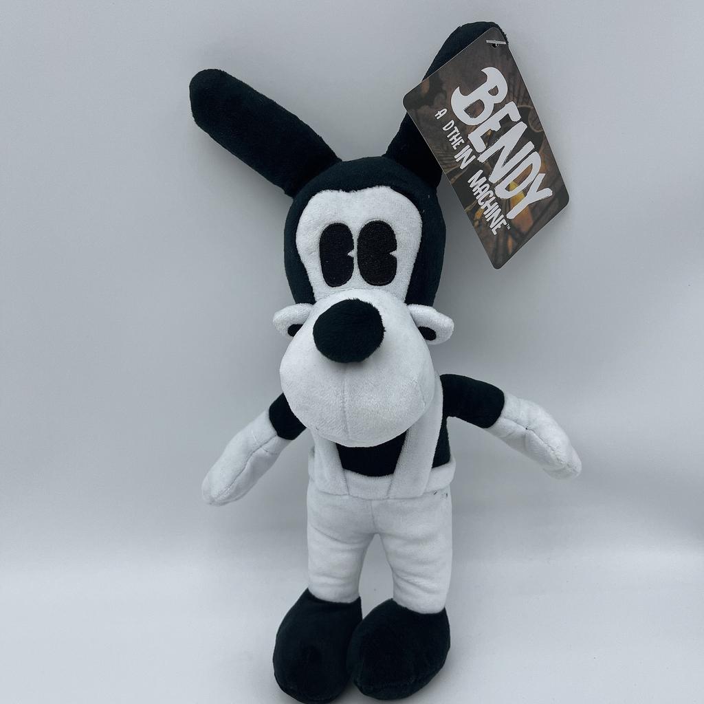 Thriller Game Bendy And The Ink, Plush Toy With Bendy Dog And Girl Doll