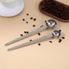 2Pcs 1 Tablespoon 2 Tablespoon Coffee Scoop Stainless Steel Long Handle Measuring Spoon 1 tbsp 2 tbsp Measuring spoon 15 ml 30 ml Coffee Scoop for