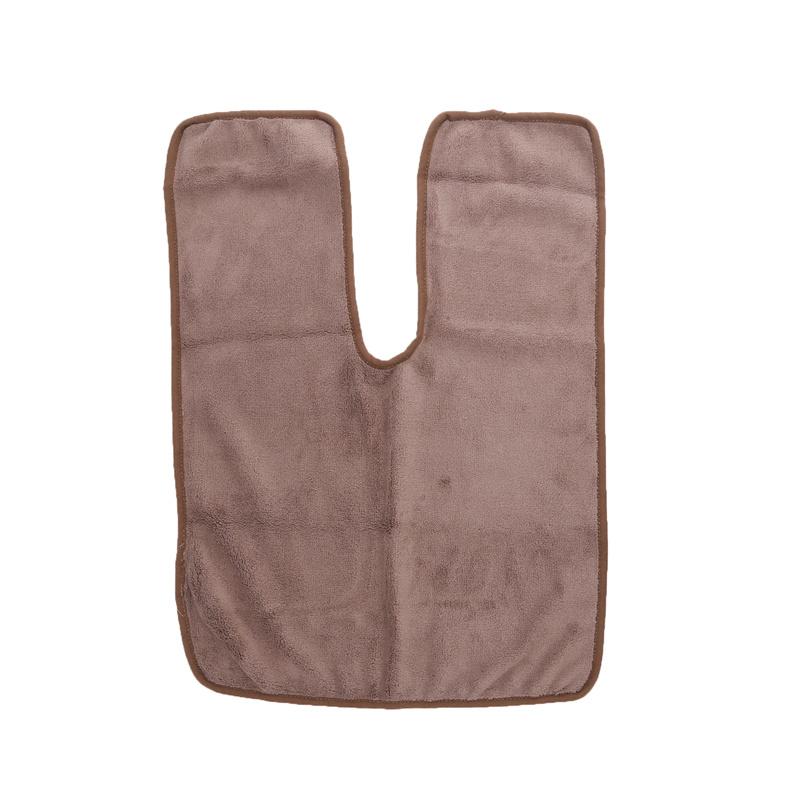 

U-образное микрофибровое лечебное шейное полотенце, полотенце для красоты, спа-массажное полотенце для лица, косметические полотенца, грелка для спа, волшебная лента, мягкая 1pc кофейный