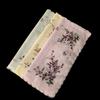 Lady Square Handkerchief Cloth Flower Women Child Print Face Hand Towel Hanky Wedding Christmas Gift
