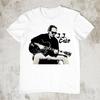 New Rare JJ Cale Play Guitar Cotton White All Size Unisex Classic Shirt AG192
