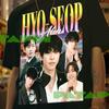 Ahn Hyo-seop Retro Graphic Tee: Unisex Cotton Blend Sweatshirt