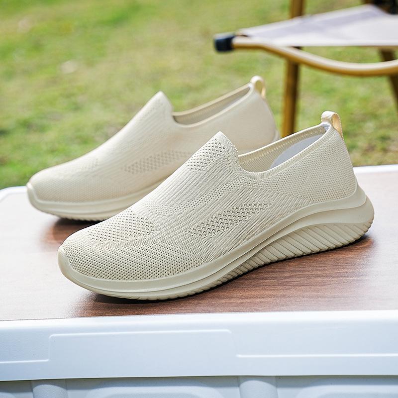 Spring New Couple Fly-woven Socks Mesh Shoes Fashion Casual Sports Shoes Running Shoes