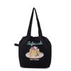 New high-value, fresh, sweet and cute embroidered small bag, casual and simple large-capacity bucket bag.