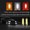 2X T15 LED W16W Sapphire COB Clear Car Signal Light Glass Bulb 902 921 912 Driver Free Reverse Back Parking Lamp White 6000K 12V