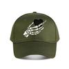 Metal Skeleton Hand Heart Wall Decor Baseball Cap Fashion Unisex Sunhat Womens Outdoor Sports Snapback Cap