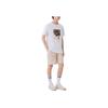 Puma Cat Tee Casual Printed Short Sleeve T-Shirt Unisex Tops White 628116-02