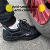 Oulylan Male Puncture Proof Antislip Labor Footwear Wear Resistant Waterproof Work Shoes Steel Toe Anti-smash Safety Boots