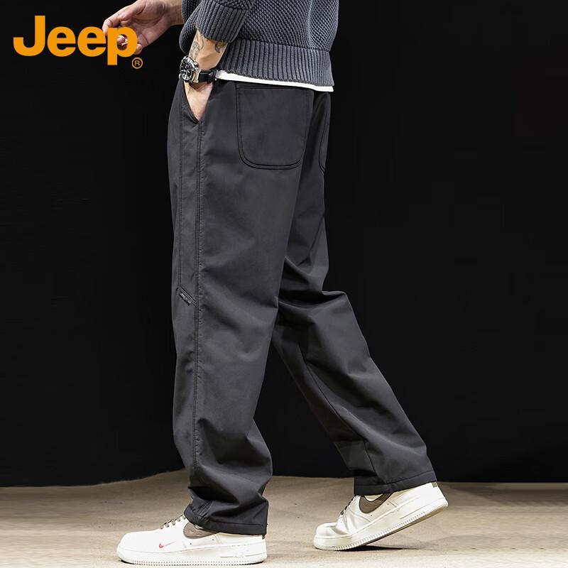 JEEP Men's Straight-Leg Casual Pants