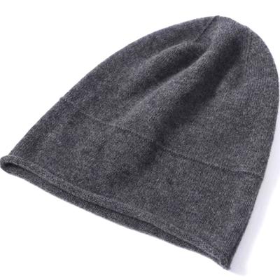 Pălărie tricotată 100% Lână Merinos Pălărie Pulover fără sex Pălărie de iarnă caldă Culoare solidă Pălărie plină de modă Ocazional Căciulă beanie pentru femei Bărbați