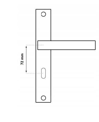 Zorba Patina 72 Door Handle For Cylinder - Mp Kl Vz7Yp