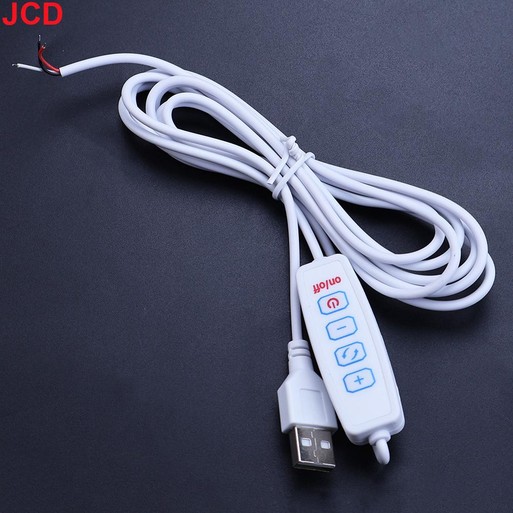 DC 5V LED Dimmer USB Port Power Supply Line Dimming Color-matching Extension Cable With ON OFF Switch Adapter For LED Light Bulb