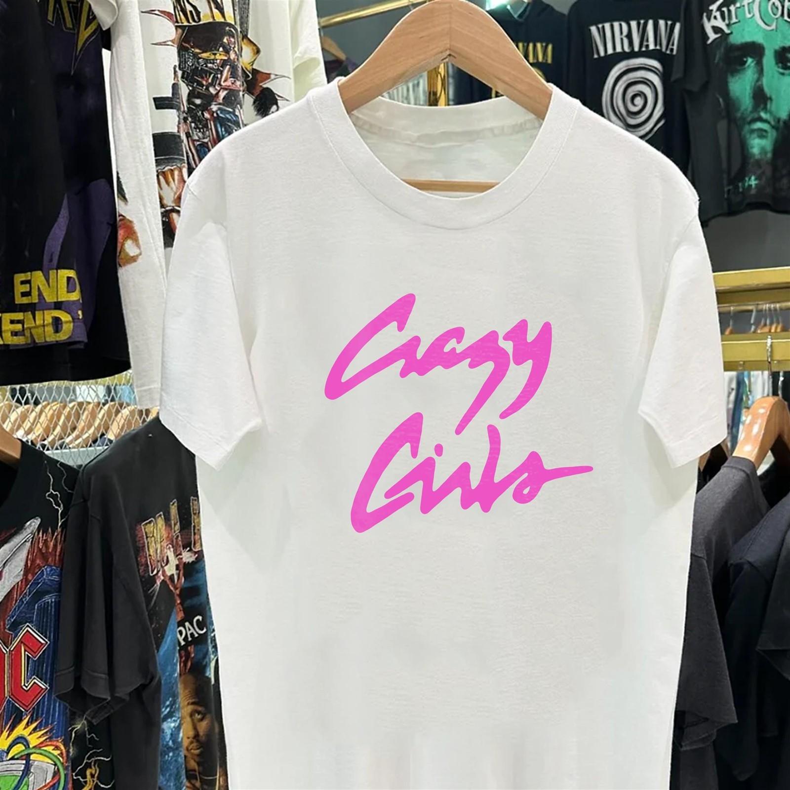 Crazy Girls Rare T-Shirt White S XL