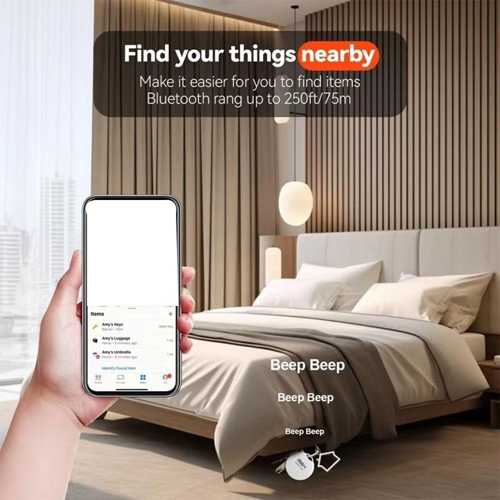 Mini Bluetooth GPS Tracker Waterproof Find My APP Tracker Anti Loss Tracker  For IOS System