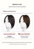 Women's Bangs Wig Hair Volume Topper - Fluffy, Natural, Seamless Hair Extension for Concealing White Hair