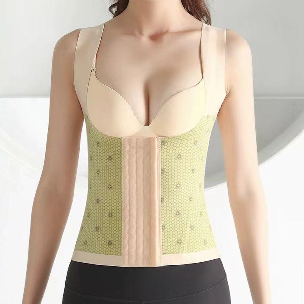 Buckle Slimming Body Shaper Vest Padded Bra Compression Shapewear Fashion Trimmer Camisole Workout