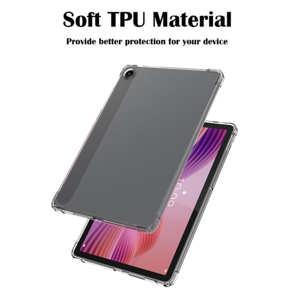Transparente Tablet-Hülle, stoßfeste Rückseite, Schutzhülle für Lenovo Tab 10.1 2025