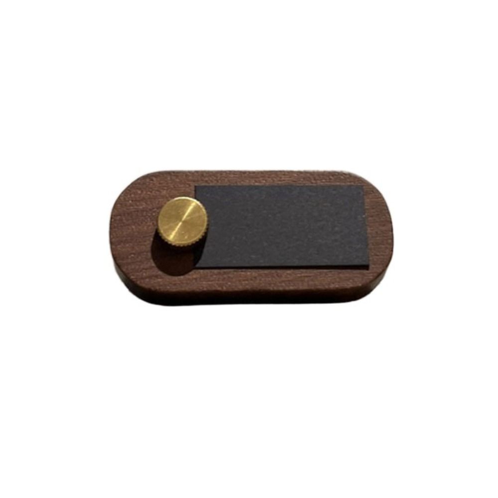 Walnut Wood Price Display Sign Mini Small Price Display Card Price Tag Stands  Commercial Use