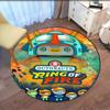 Octonauts Printed Round Rug Carpet Chair Rug Area Rug Entryway Doormats,for Office Chair Living Room Bedroom Kitchen Room.