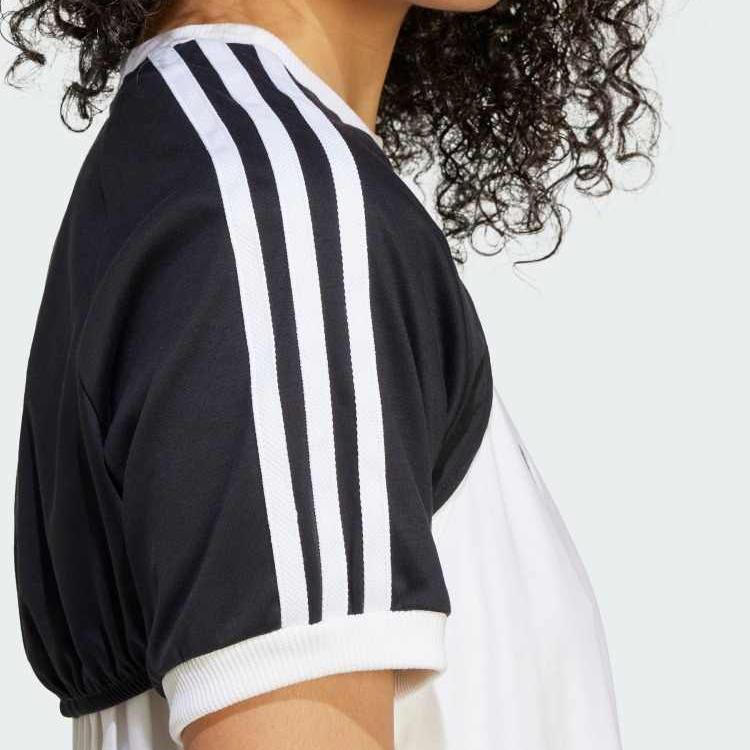 Adidas Originaalid Cali T-särk Moodne Mugav Vabaaja Lühikeste Varrukatega T-särk Naiste Topid Valge JZ6784