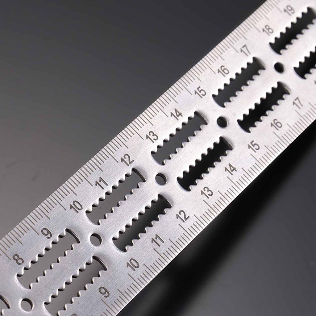 0-180 Degree Woodworkers Edge Ruler Stainless Steel Protractor Angle Angle Precision Carpenter Measuring Tool