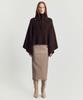 Meibeoyu Roddie Cape Knit Jacket _ Brown