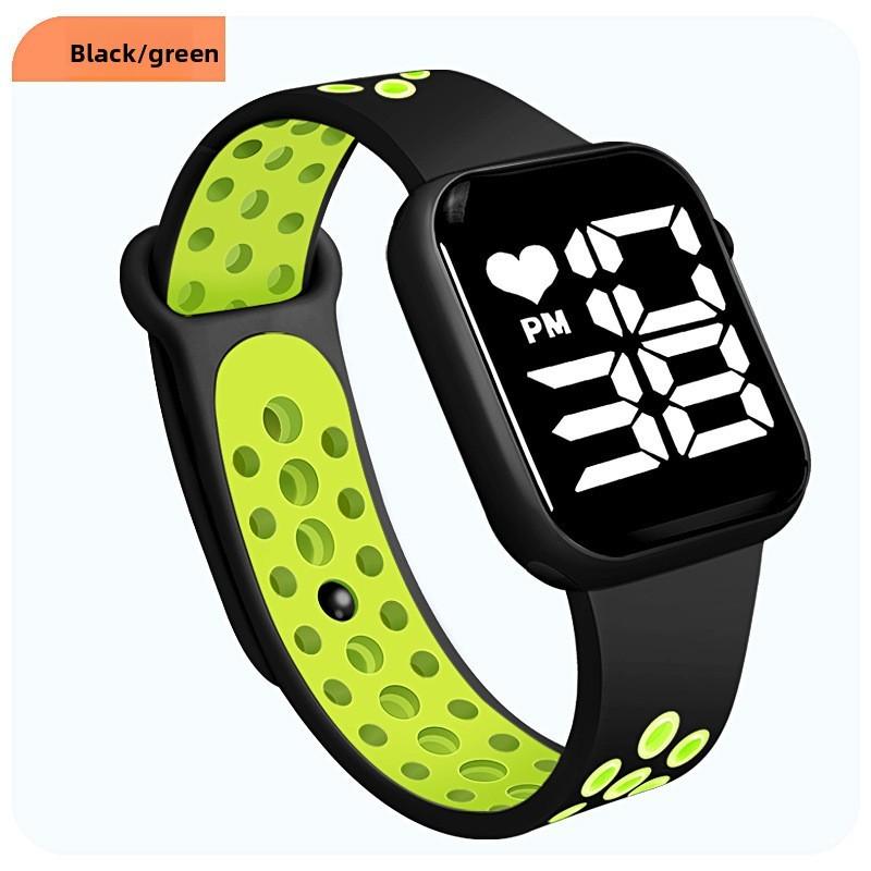 Children Digital Led Watch With Waterproof Function For Students And Outdoor Activities