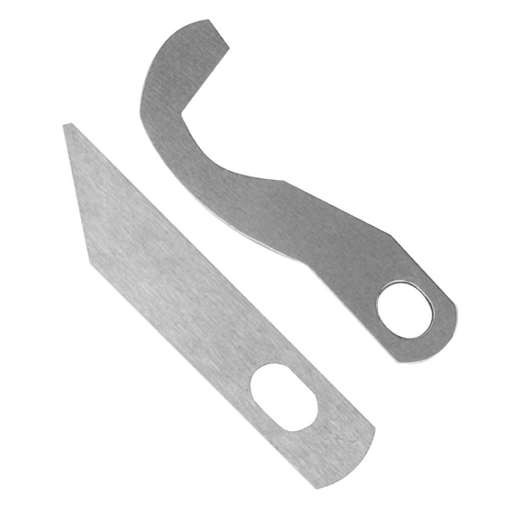 Precision Sewing Machine Overlock Knife Silver Upper Lower Knife Serger Blade  Home Sewing