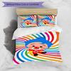 3pcs Duvet Cover Set (1*Duvet Cover + 2*Pillowcase, Without Core), Plim Plim Print Bedding Set, Bedroom Decor, All‑Season, Gift