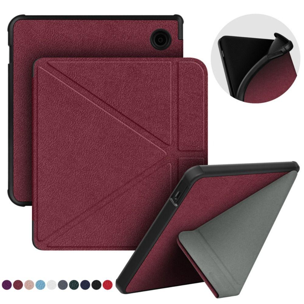 Auto Wake/Sleep E-Reader Case Acrylic Protective Shell Smart Cover for KOBO Libra Color/2