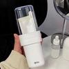 Portable Toothbrush Cups With Lid Plastic Drinking Brushing Cups Outdoor Travel Anti Drop Toothbrush Holder Mouthwash Cups