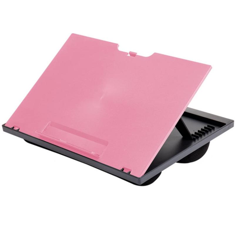 Black Folding Laptop Desk - Portable Bed & Office Table