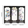 Creative Chinese-Style Floral Bird Acrylic Screen Ornament Retro Pattern Screen Crafts Desk Display Craft Home Decoration Gift
