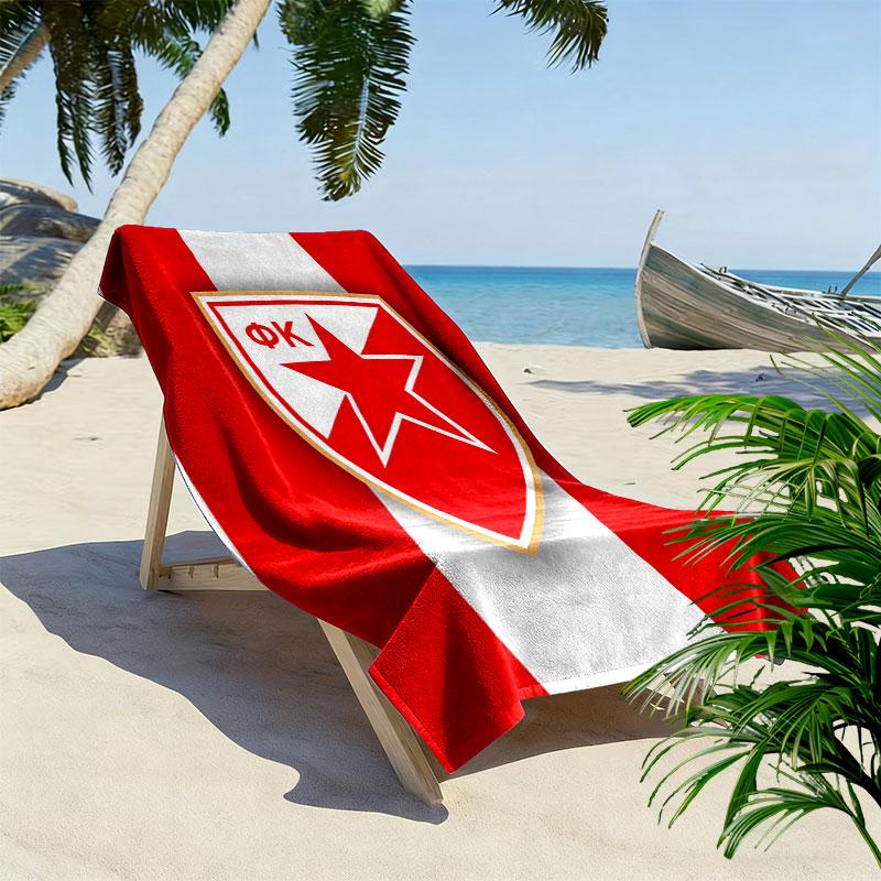 CZ-Print Strandtuch, Großes Weiches Schnelltrocknendes Handtuch für Strand Camping Schwimmen