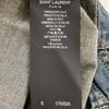 SAINT LAURENT PARIS EDITORIAL Indigo 597059 Long Sleeve Denim Shirt tops S IndigoUsed