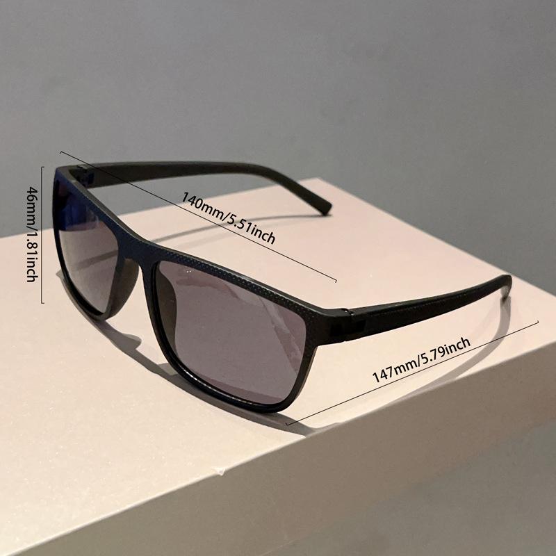 Classic New Large Frame Sunglasses Fashionable Men's Retro Square Frame Sunglasses Women's Outdoor UV-blocking Driving Glasses