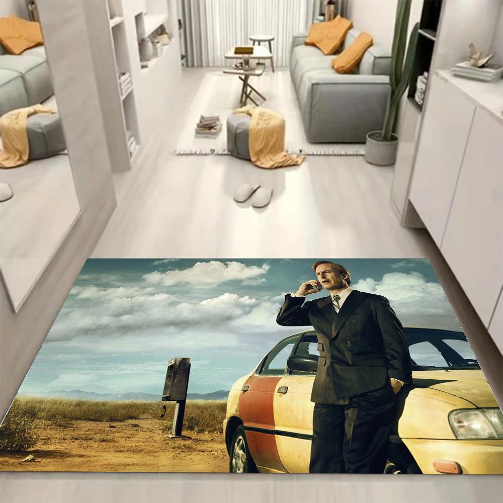 1pc Better Call Saul Bathroom Absorbent Mats Anti-Slip Mats Home Decor Supplies Carpets Home Kitchen Floor Mats