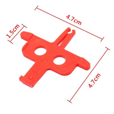 1/5 pièces Lot de plaquettes de frein à disque hydrauliques entretoise et entretoise de frein de vélo