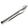 Stainless Steel Square Head Food Tongs