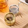 New Rotatable Tea Infuser Stainless Steel Fine Mesh Tea Leaf Spice Strainer Filter Diffuser for Mug Teapot Kitchen Accessories