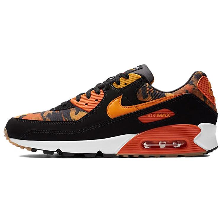 Nike Air Max 90 Orange Camo Black Men s CZ7889-001 EU 41