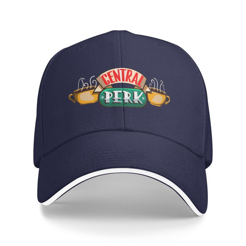 Central Perk Friends Print Baseballkappe Lässige Fischerhut Unisex Verstellbare Snapback-Kappe Herren Damen Sandwich-Kappe Dropshipping