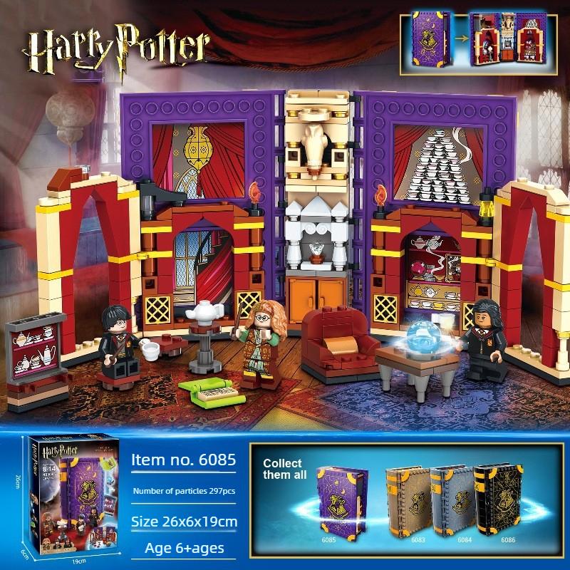 Collection of 6 Magic Books, Magic Classroom Gifts Building Blocks, Gift Children's Toys Toy Building Blocks,76397 76382 76396