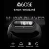 Reloj Musical Deportivo Altavoz Portátil para Correr al Aire Libre Fitness Inteligente Reproductor de Música Bluetooth Pulsera Mp3