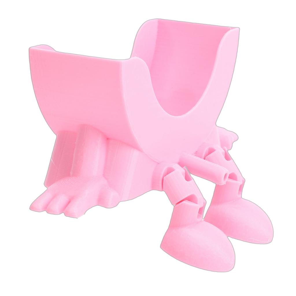 Cute ing Sponge Holder with Drainage Funny Peeing Scrub Sponge Holder for Kitchen Sink Countertop Pink