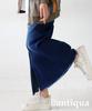 Antiqua Denim Free Size Denim Blue Women's Skirt, Long, LA-00015, 42,