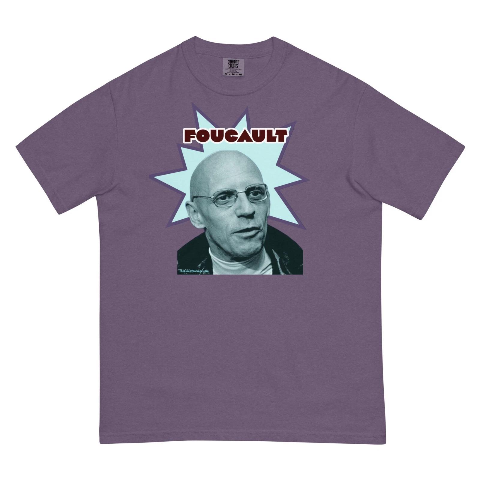 Foucault garment-dyed heavyweight T L