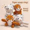 Soft Plush Tiger Wristband Toy With Pp Cotton For Kids Play And Gift