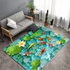 3D Beach Sea Carpets Home Decor Pebble Lotus Pond Living Room Area Rug Bedroom Rug for Boys Floor Mat Soft Kitchen Rug Doormat